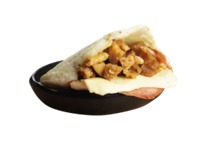 AREPA CON CHICHARRON